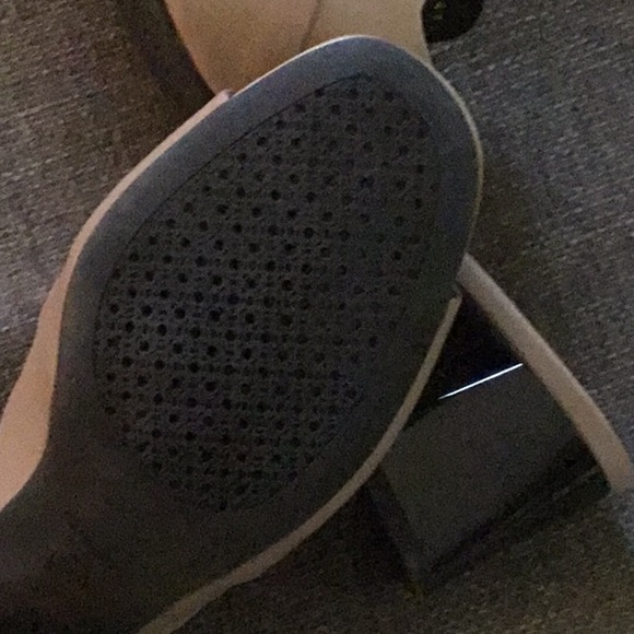 Geox Respira D Seyla Mid beige heeled sandals $190 - Picture 8 of 9